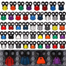 Military War Film Soldier Shoulder Armor Figures Parts Building Blocks Castle Knight Weapon Cape Accessory Bricks Kids Toys Gift