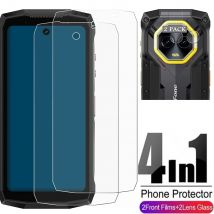 Copertura protettiva in vetro per Ulefone Armor Mini 20 Pro 4.7 "Proteggi schermo in vetro temperato per Armor Mini 20T Pro Soft Camera