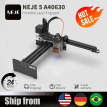 NEJE 5 A40630 Lasergravur- und Schneidemaschine 7W Lasermodul mit CNC- und APP-Steuerung für Holz, Stahl, Leder DIY-Gravur und -Schneiden