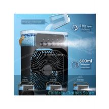 Spray Small Fan Five Hole Humidification Small Refrigeration Air Conditioner Mini Fan Water-cooled Silent Air Cooler
