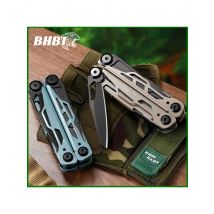 BHBT 25 in 1 Multi-tool Pliers EDC Multi Tool Pocket Knife Portable Outdoor Camping Survival Tool with Bits 7 Colors