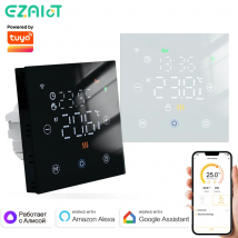 Tuya Smart termostato WiFi regolatore di temperatura remoto per riscaldamento a pavimento elettrico caldaia a Gas/acqua voce Google Home Alexa