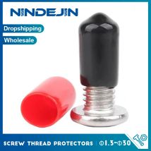 2-100 pezzi di copertura protettiva per filettatura in gomma 1.3-60mm bulloni in PVC copertura del tappo terminale per vite dell'asta del tubo metallico tappo decorativo e di sicurezza