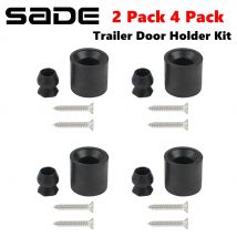 2er Pack/4er Pack Anhänger Tür halter Kit, Low Profile Gummi Anhänger Fenster Stoßstange passt für die meisten RV Anhänger