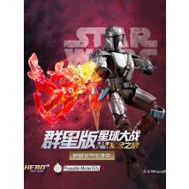 NEW BLOKEES Original Mandalorian GV01 Star Wars Toy Djarin Mando Grogu Yoda Boba Fett Imperial Stormtrooper Action Figure Gift