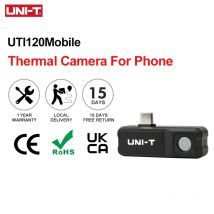 UNI-T Thermal Camera For Phone UTI120 Mobile 10800 Pixel Thermal Imager For Water Leak Detector UTI120MS