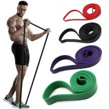Fascia elastica di resistenza per esercizi, espansore elastico, allenamento fitness, pilates, allenamento a casa, 208 cm