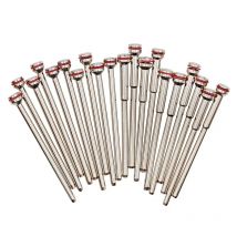 10Pcs Dental Halten Nadel Poliert Welle Polieren Schaft Dorn Bohrer Dreh Werkzeug Für Polierer Maschine Schneiden Dental Material