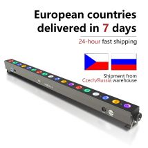 LED 18x12w RGBW 4 in 1 Lichtleiste Stille Farblichtleiste DMX512 Pixelsteuerung Professionelle DJ Disco Wandleuchte Bühnenlicht
