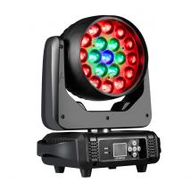 19x15W LED Zoom Beam Wash Circle Control Moving Head light RGBW 4 in1 Beam Professional DJ/Bar LED Stage Machine DMX512 Dj Lights