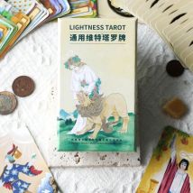 Arcana Echte Universal Lightness Waite Tarot Taro Anfänger Casual Party Sammelkarte