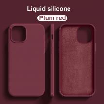 NEW Liquid Silicone Case For iPhone 17 16 Pro Max 15 14 12 11 13 Mini ProMax Luxury Shockproof Cover X XR 7 8 14 Plus Accessory