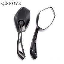 Aluminiumlegierung Motorrad Rückspiegel 8/10 MM Universalspiegel Für Kawasaki ER6N Versys 650 1000 Vespa Aprilia Pegaso 650 SR50