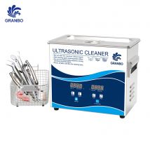 Granbo Digitaler Ultraschallreiniger, 3 Liter, 180 W, Wandler, Entgasung, beheizte