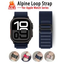 Cinturino ad anello alpino per Apple watch Ultra 2 Band 49mm 45mm 44mm 40mm 41mm 46mm 42mm 38mm Bracciale iWatch serie 10 SE 9 8 7 6 5 4