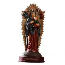 6 Zoll unsere Dame gesegnet Mary Figur griechischen Gussharz religiöse Statue Skulptur für Garten, Outdoor, Terrasse, Hojme Dekoration