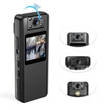 Vandlion A22 1080P Mini fotocamera digitale per visione notturna a infrarossi con schermo LED Piccola videocamera Body Cam per Home Office