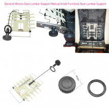 cuscino del sedile di sollevamento manuale in nylon per auto supporto lombare posteriore girevole interruttore di rotazione massaggio vibrazione assistenza sanitaria seggiolino auto per bambini