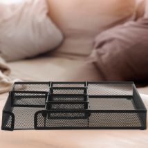 Schublade Organizer Eisen Mesh Datei Halter Für Schreibtisch Ordner Papiere Lagerung Schwarz Metall Dokument Korb Büro Liefert Ordner