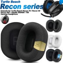 Cuscinetti auricolari di ricambio per cuffie per Turtle Beach Recon 50 60P 70 / Stealth 300/500/600/700 Cuscini Cuscinetti in pelle proteica a rete