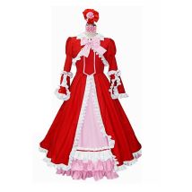 XIN LAI SEN Unisex Anime Cos Elizabeth Ethel Midford Lizzy Cosplay Kostüm Halloween Uniform Benutzerdefinierte Größe