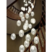 Modern loft living room chandelier home hotel kitchen lighting bedroom crystal ceiling chandelier lamps