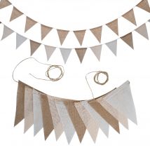12 Flaggen/13 Flaggen, Wimpelflaggen, Sessische Hochzeit, Party, Dekoration, Wimpelkette, Vintage-Foto-Requisite, Banner, Zuhause, Babyparty, Karneval, Girlande