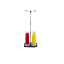Soporte Porta-Conos Doble para Máquinas de Coser y Bordar – Ideal para Bobinas de 5000m – Marca Ideas
