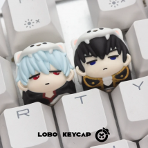 Gintama Sakata Gintoki Hijikata Toushirou Keycap Anime Character Merchandise R4 Esc Replacement Keyboard Accessory Single Keycap