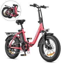 ENGWE Ulzomo 20 Zoll Faltbares Elektrofahrrad 250W 89KM Reichweite 13Ah Doppelfederung Outdoor-taugliches E-Bike 7-Gang Elektrofahrrad