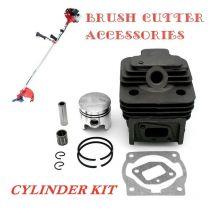 Kit Cilindro e Pistone di Ricambio 44mm e 40mm per Motori Decespugliatore 44-5 e 40-5 (44F5 e 40F5)