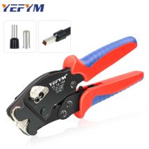 Ferrule Crimping Tool YE 16-4H Tubular Terminals 0.08-16mm²/30-5AWG Mini Pliers Adjust Knob To Control Electrical Clamps YEFYM