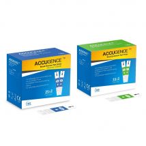 ACCUGENCE Blood Ketone Blood Glucose(GOD)Keto Diet Meter system Diabetes Gout Monitoring Device Replace Only Test Strips