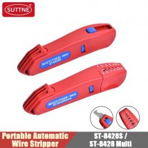 SUTTNE ST-8428S/ST-8428 Multi Automatic Wire Stripper Portable Adjustable Electrician Stripping Peeler Multifunctional Tools