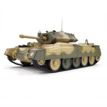 CoolBank 1/16 Funksteuerungstank Crusader MK III 360-Grad-Turmdrehung Barrel Recoil Elevation Light Sound Smoke System