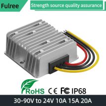 30-90V 36V 48V 36V zu 24V 20A 480W Step-down DC DC Konverter 60V 48V-24V 20A Spannungsregler Buck Auto LKW Boot Netzteil