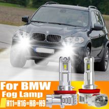 2x H11 H8 H16 H9 Led Nebel Lichter Scheinwerfer Canbus Auto Birne 6000K Weiß Diode Fahren Lauf Lampe 12v 55w Für BMW X3 F25 E83 F30
