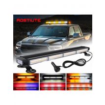 44" 38" 26" 14" LED Emergency Rooftop Strobe Lights Bar Flashing Safety Traffic Warning Lamp for Trucks Vehicles Tow Pickup Vans
