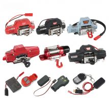 Maßstab RC Winde Drahtlose Fernbedienung Recovery Haken für 1/10 Crawler Auto TRX4 TRX6 SCX10 Wrangler CC01 TF2 D90 YK4082 ZP1001