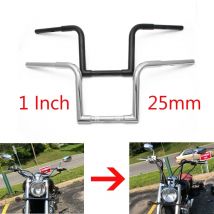 2 farben Universal Fit 1'' 25mm Hohe Griff Bar Pullback Motorrad Ape Lenker Für Harley Sportster