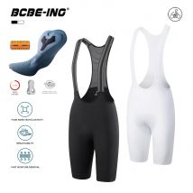 BCBE-ING Frauen Radfahren Trägerhose 7H Italien Elastische Schnittstelle Pro Team Pad Reiten Trägerhose MTB Fahrrad Kurze Fahrradhose Hose