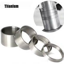 Titanium Bicycle Bowl Washer Ring 5-10-15-20-25-30mm Fork Ring 28.6mm Bike Headset Spacer Bike Parts Bicycle Accessories