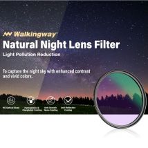 Natürliche Nachtkamera-Objektivfilter, Lichtverschmutzungsreduzierungsfilter, nanobeschichtetes Glas für Nachthimmel, Klarheit, Anti-Lichtfilter