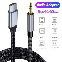 Kabel audio AUX USB C do gniazda 3,5 mm AUX Adapter słuchawkowy do głośników samochodowych Samsung