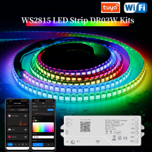 Ws2815 individuell adressierbarer LED-Streifen mit 17 Tasten/sp110e/dr03w LED-Controller-Steuerung (ws2812 ws2811 ws2813 LED-Leuchten) Kits