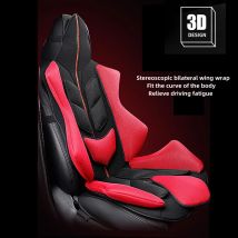 1 Stück universeller Autos itz bezug 3d atmungsaktives Netz Sport verstellbarer Sitz schutz Auto Interieur Zubehör