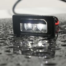 2x White LED License Plate Light Error Free For A1 A3 8V A4 8K A5 A6 A7 4G Q3 Q5 for VW Caddy Golf Tiguan 5NA943021 4G0943021