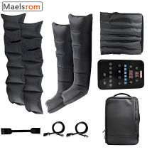 Massaggiatore per gambe a compressione d'aria sistema di recupero Presoterapia stivali a pompa 6 camere per atleti di circolazione sanguigna per alleviare i muscoli