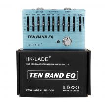 Hk. lade controller equalizer 10 band e-gitarren pedal effekt eq pedale echte bypass gitarren bass teile & zubehör