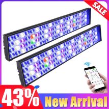 New PopBloom WiFi Reef Aquarium Led Light, Marine Aquarium Lamp spettro completo per 60cm 90cm 120cm SPS/LPS Coral Aquarium Tank
